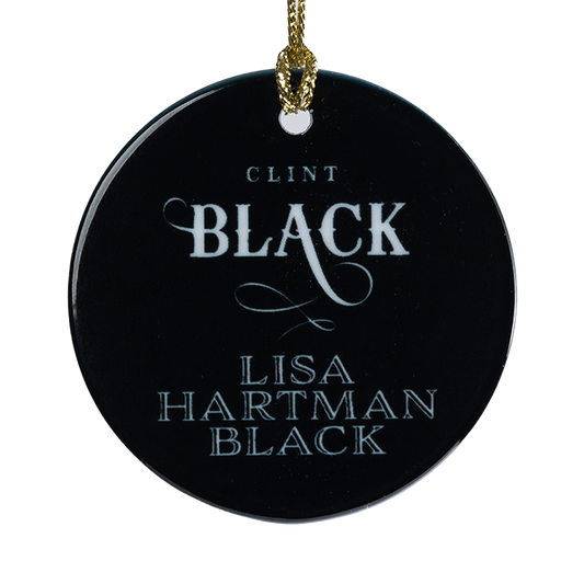 Clint Black Photo Christmas Ornament