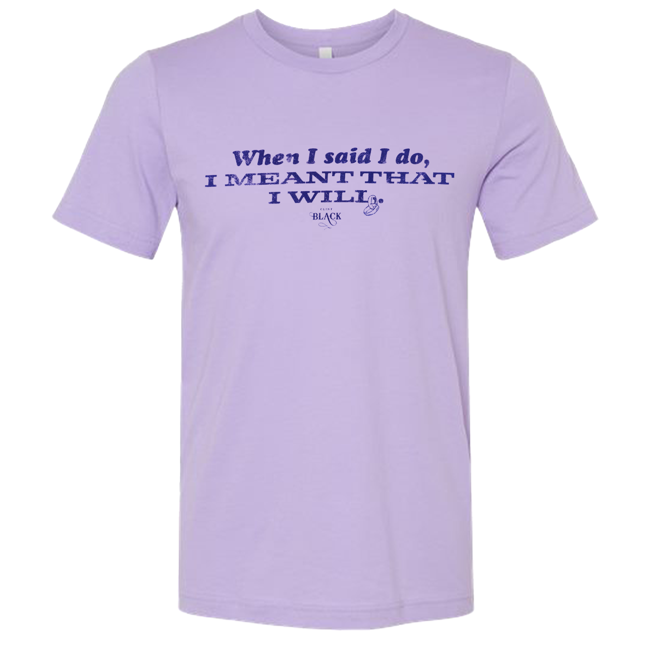 Purple When I Said I Do T-Shirt