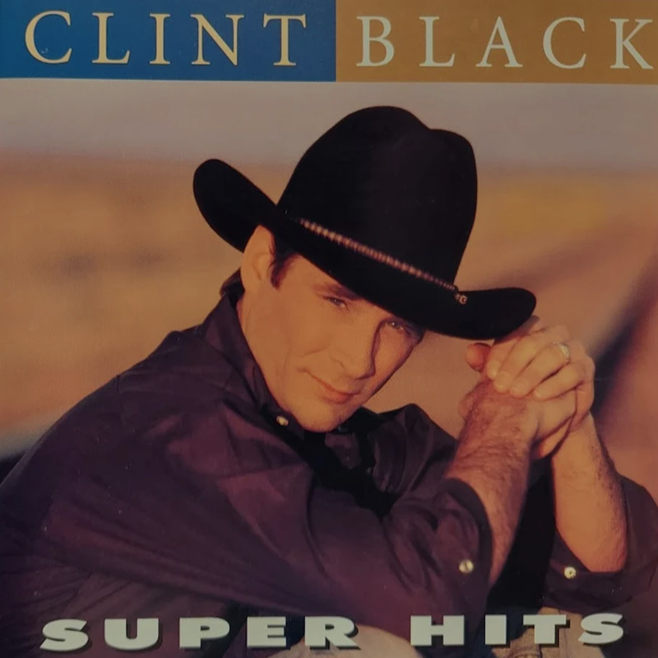 CD cover with image of Clint Black
