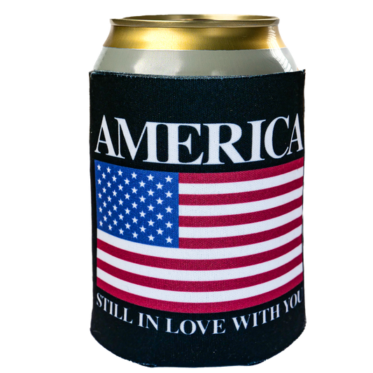 America Beverage Koozie