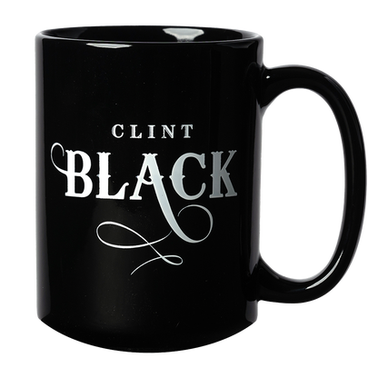 Cowboy Coffee Mug - Black
