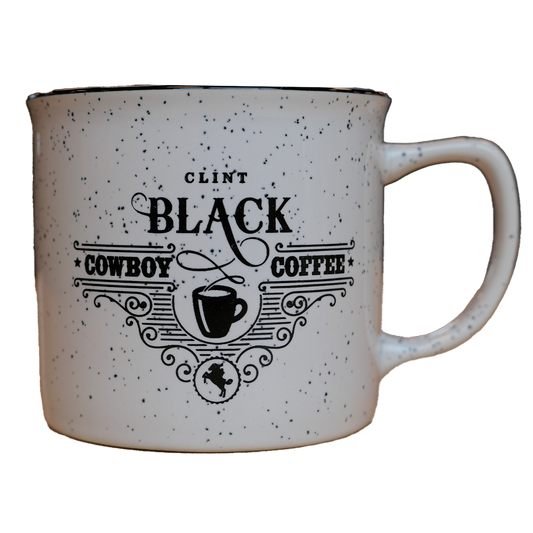 Cowboy Coffee Mug - White