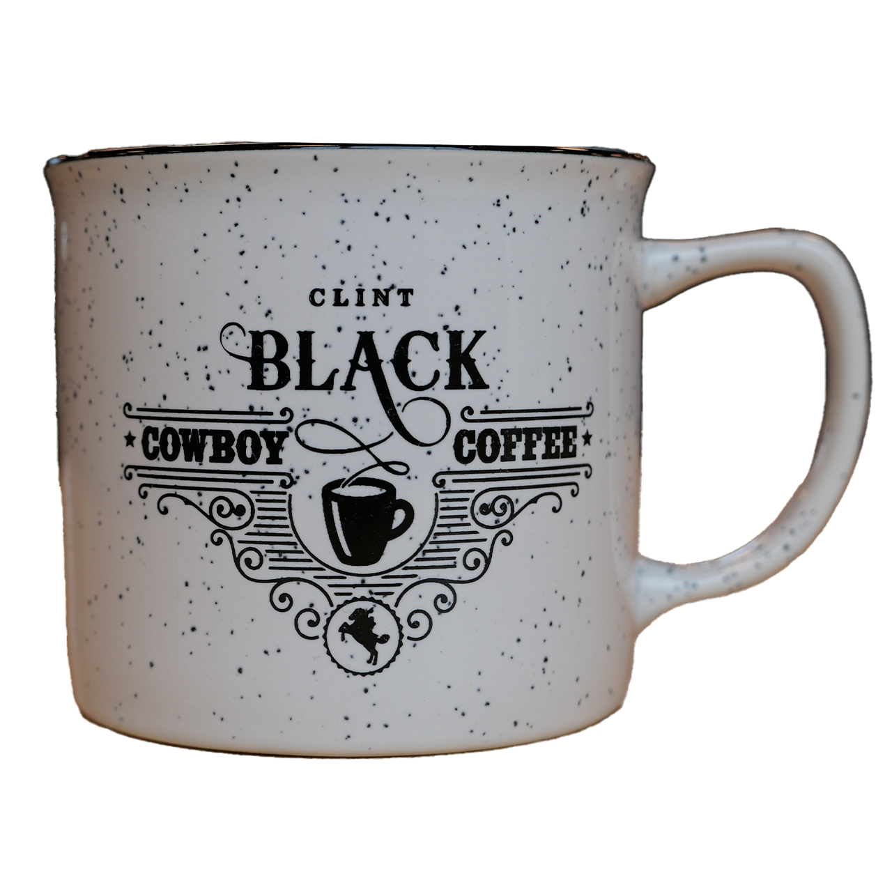 Cowboy Coffee Mug - White