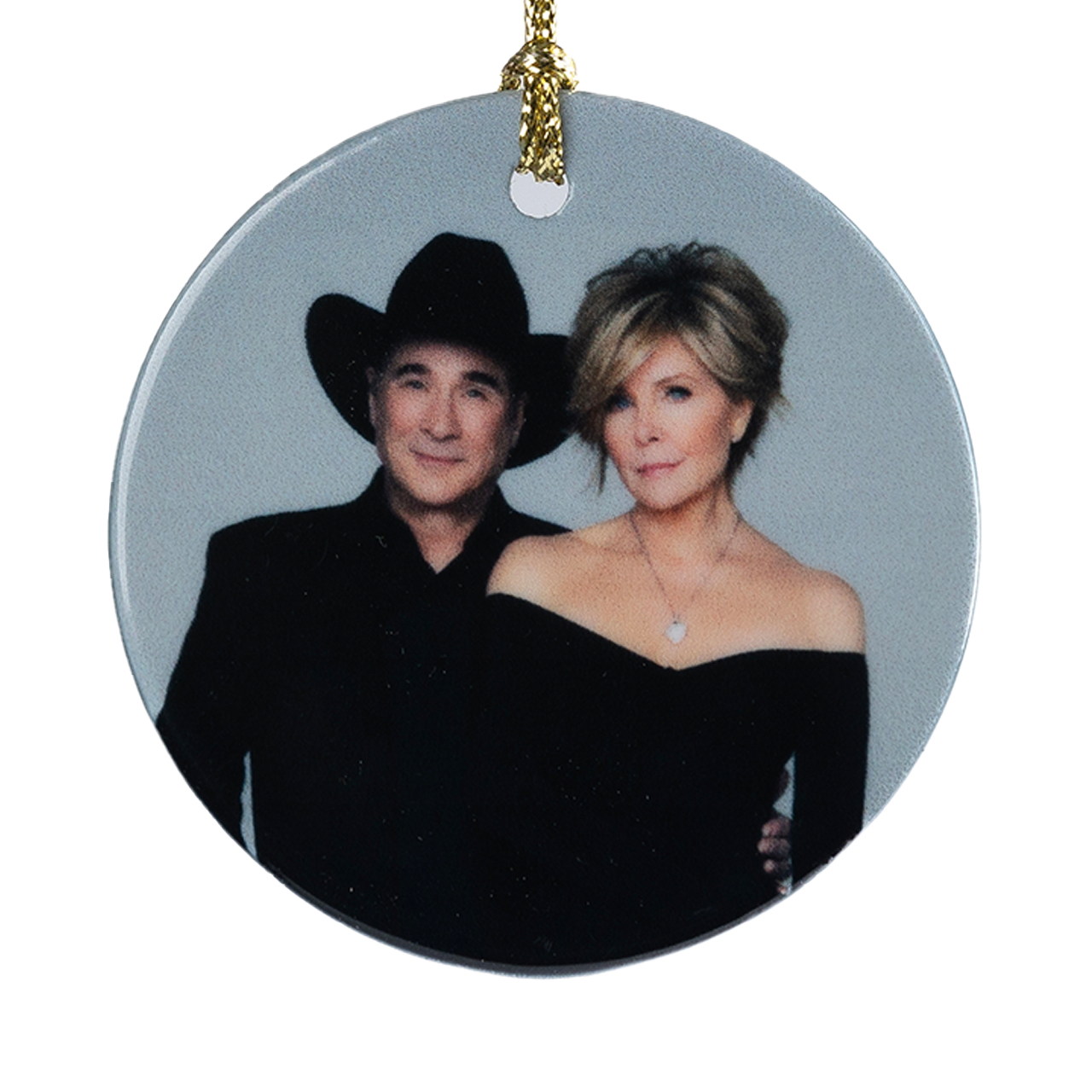 Clint Black Photo Christmas Ornament