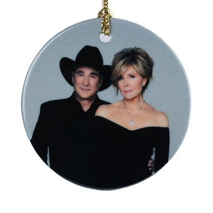 Clint Black Photo Christmas Ornament